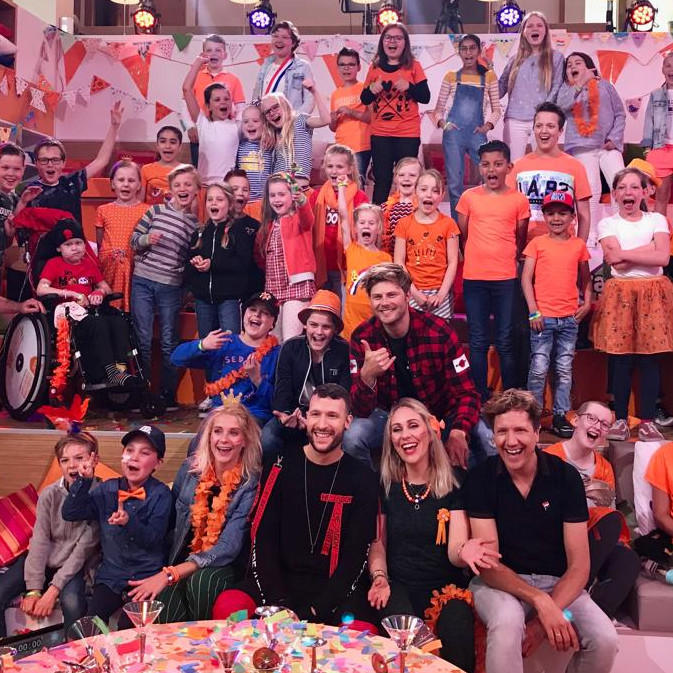 Zapplive celebrated King's Day at the Princess Máxima Center