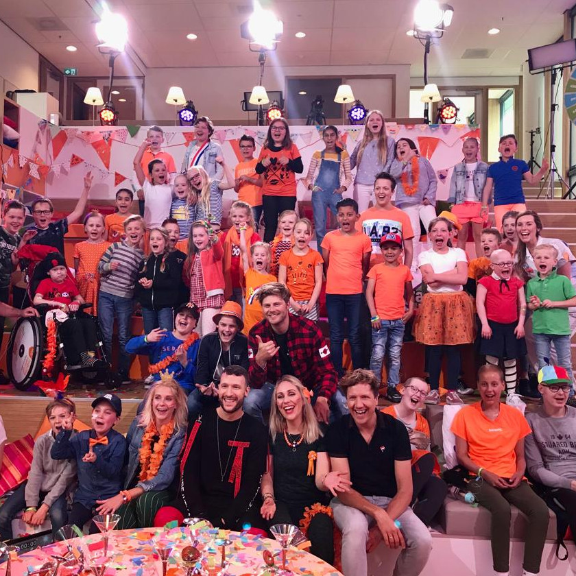 Zapplive celebrated King's Day at the Princess Máxima Center