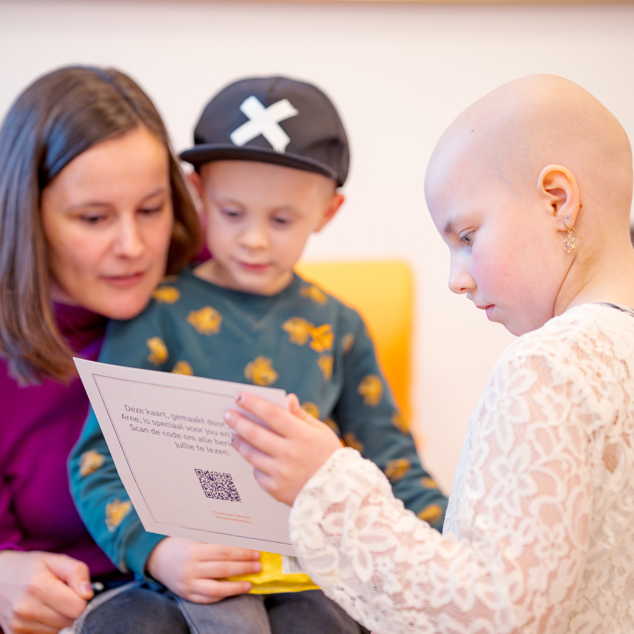 Oranje Hart onder de riem op Wereld Kinderkankerdag