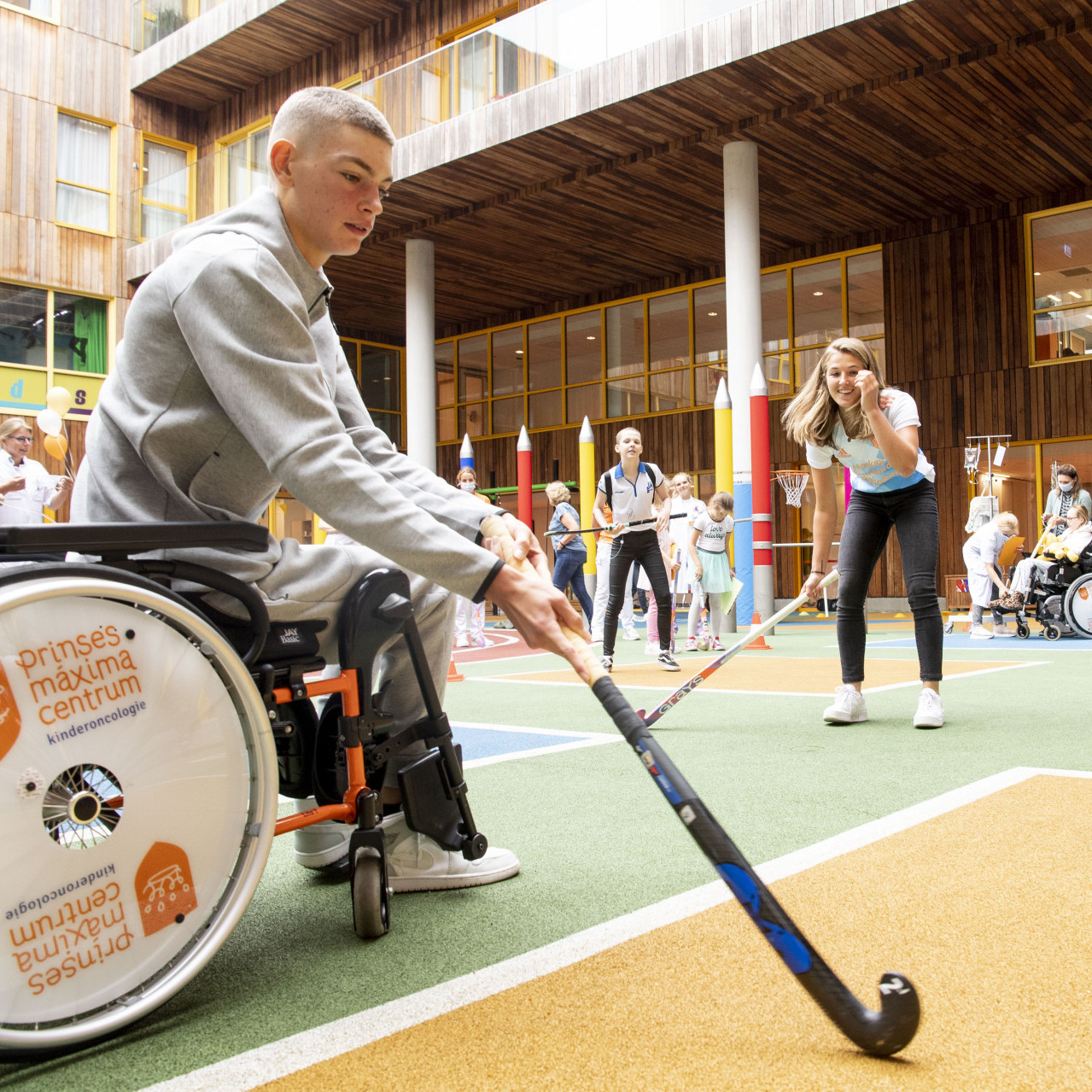 Nationale Sportweek in het Máxima