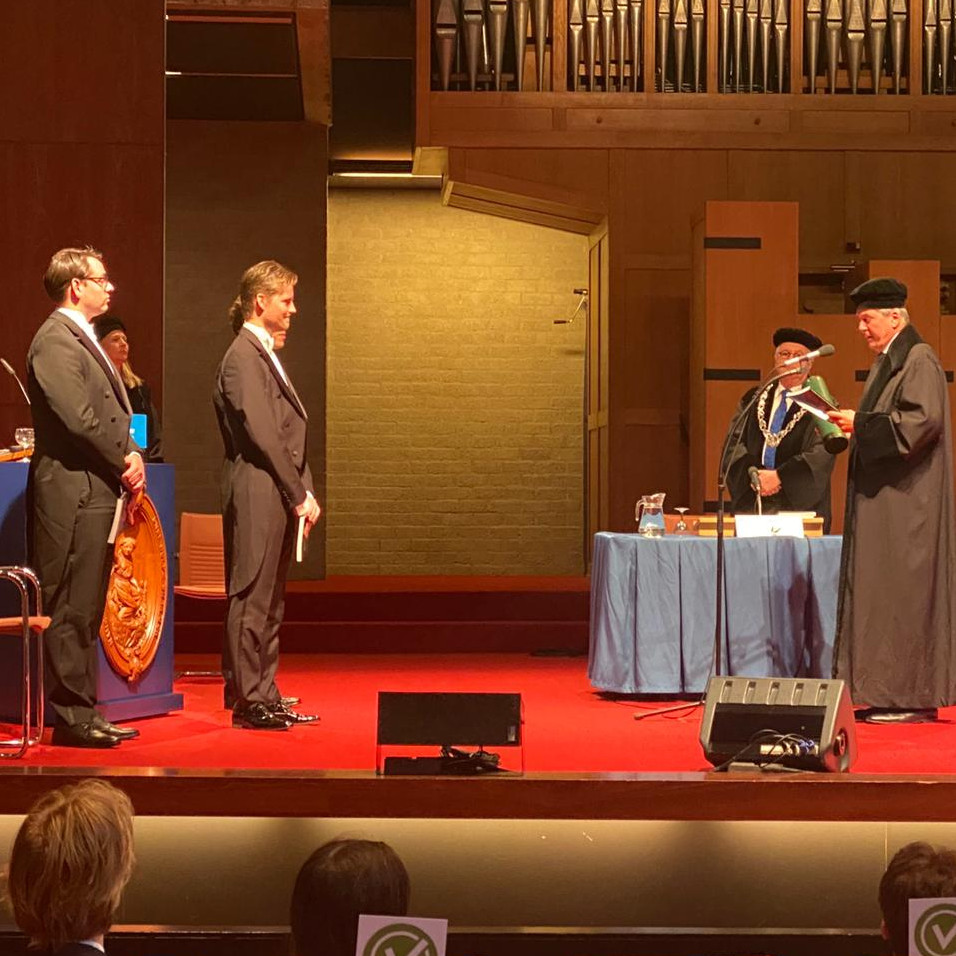 Hans Meel obtained a cum laude doctorate for his research into brain stem cancer