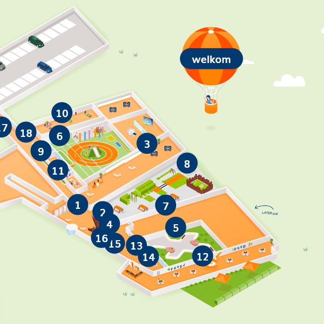 New: interactive map of the Princess Máxima Center