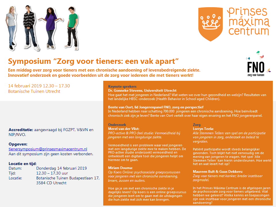 Symposium voor tieners Symposium voor tieners